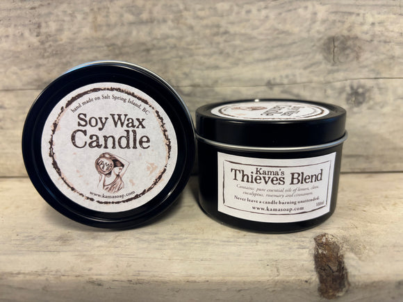 Kama's Thieves Soy Candle 4 oz.