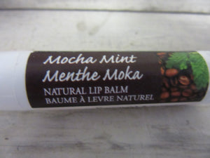 Mocha mint lip balm (out of stock)