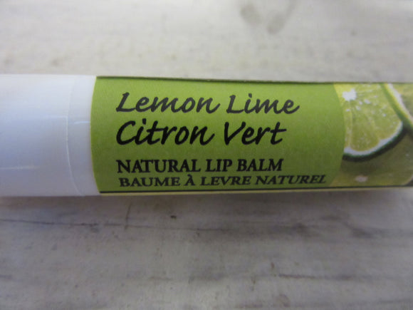Lemon lime lip balm
